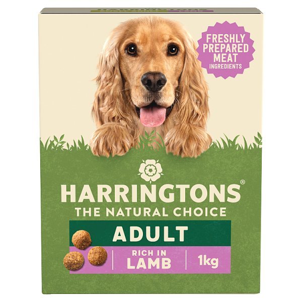 Harringtons Rich in Lamb & Rice Dry Adult Dog Food 1kg (5 x 1kg) - Honesty Sales