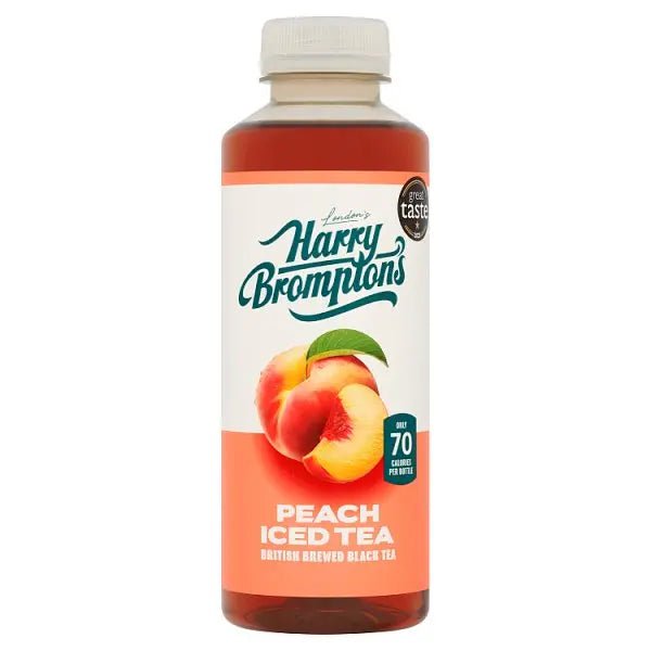 Harry Brompton's London's Peach Iced Tea 500ml (Case of 12) - Honesty Sales