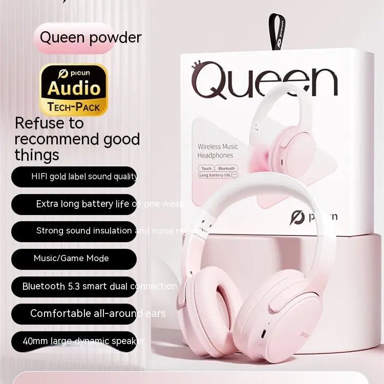 Headband Wireless Bluetooth Noise Canceling Headphones With Headset - Honesty Sales
