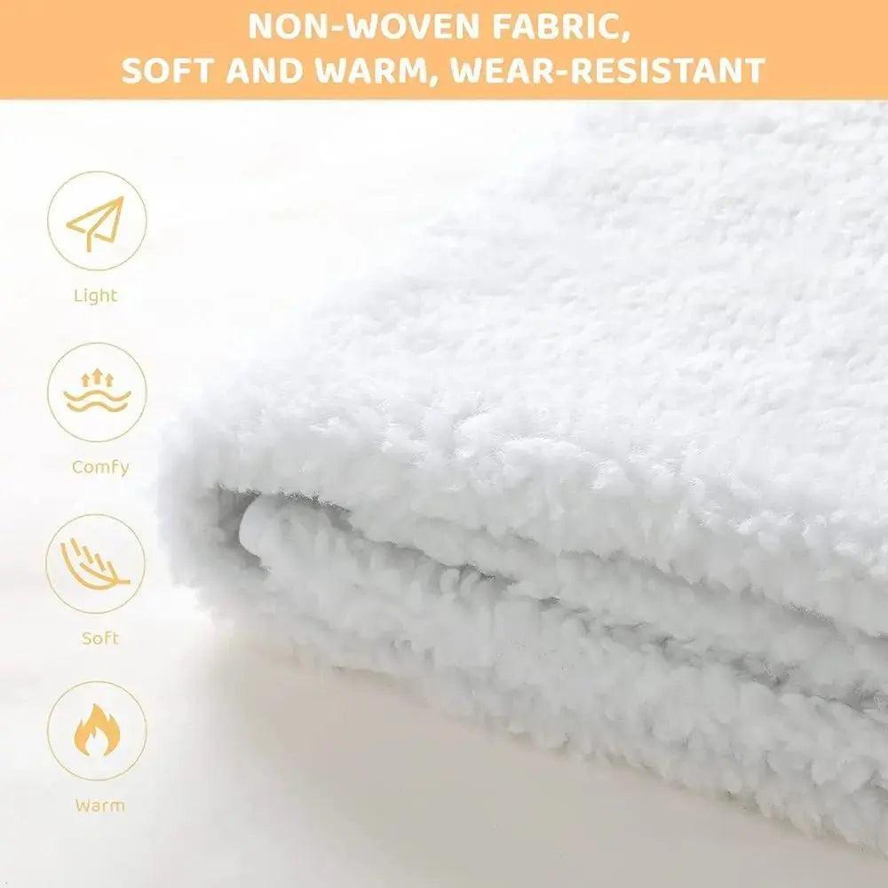 Heated Underblanket 150x80cm Electric Blanket with 10 Temperature Levels Washable 3H Timer - Honesty Sales