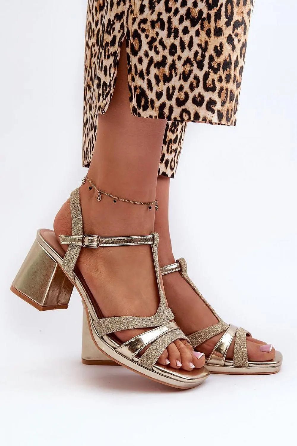Heel sandals model 197573 Step in style - Honesty Sales