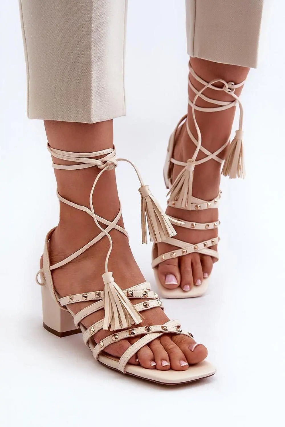 Heel sandals model 197585 Step in style - Honesty Sales