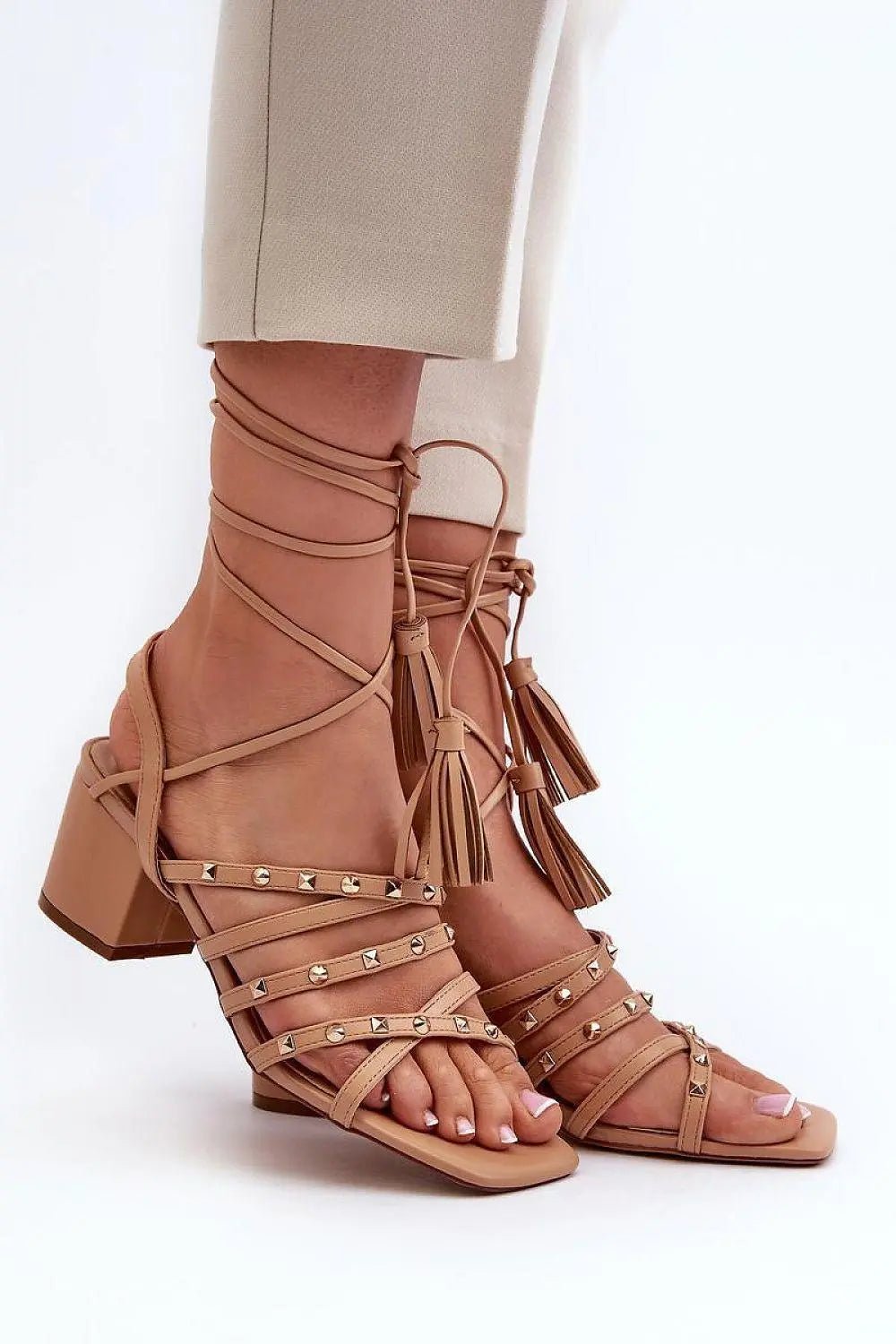 Heel sandals model 197585 Step in style - Honesty Sales