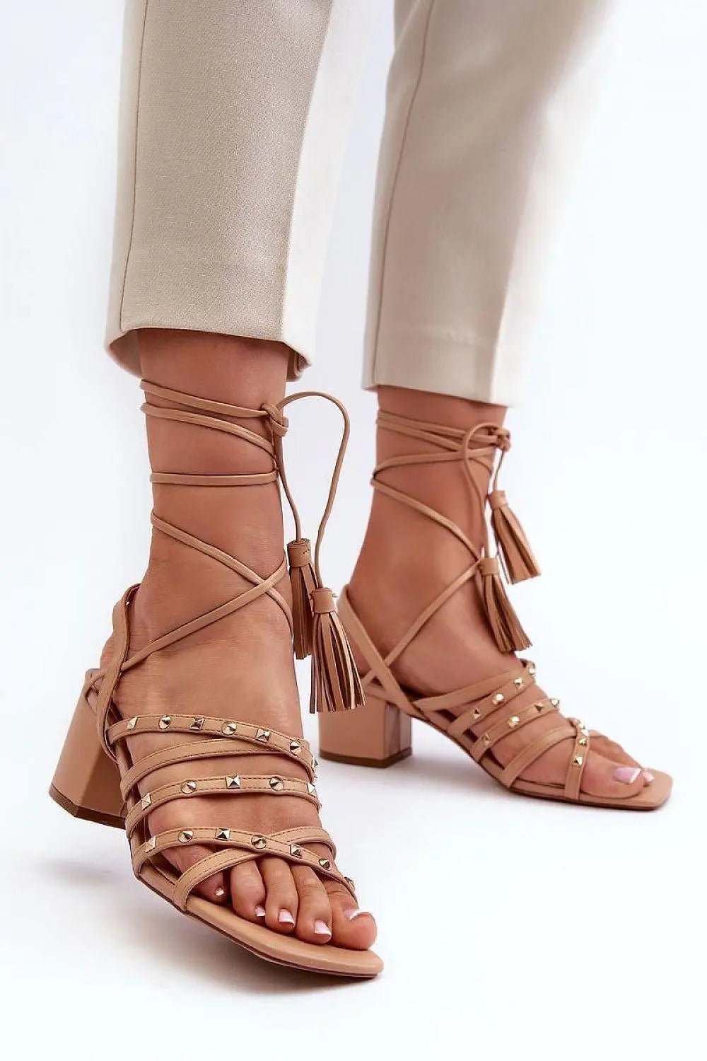Heel sandals model 197585 Step in style - Honesty Sales
