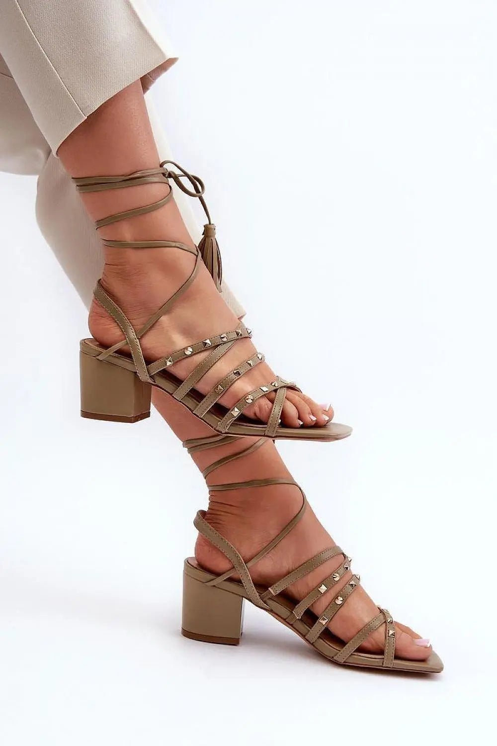 Heel sandals model 197585 Step in style - Honesty Sales