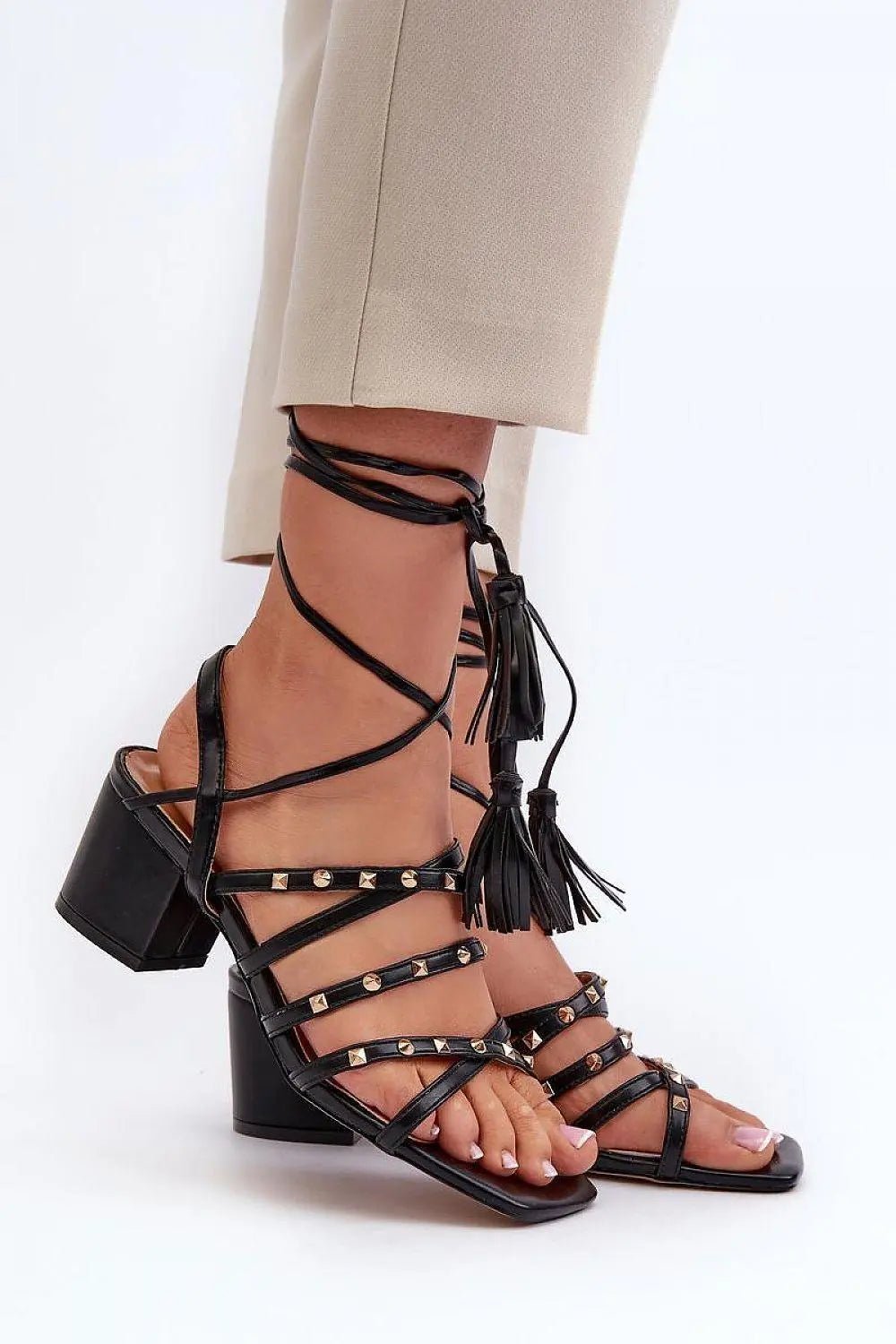 Heel sandals model 197585 Step in style - Honesty Sales