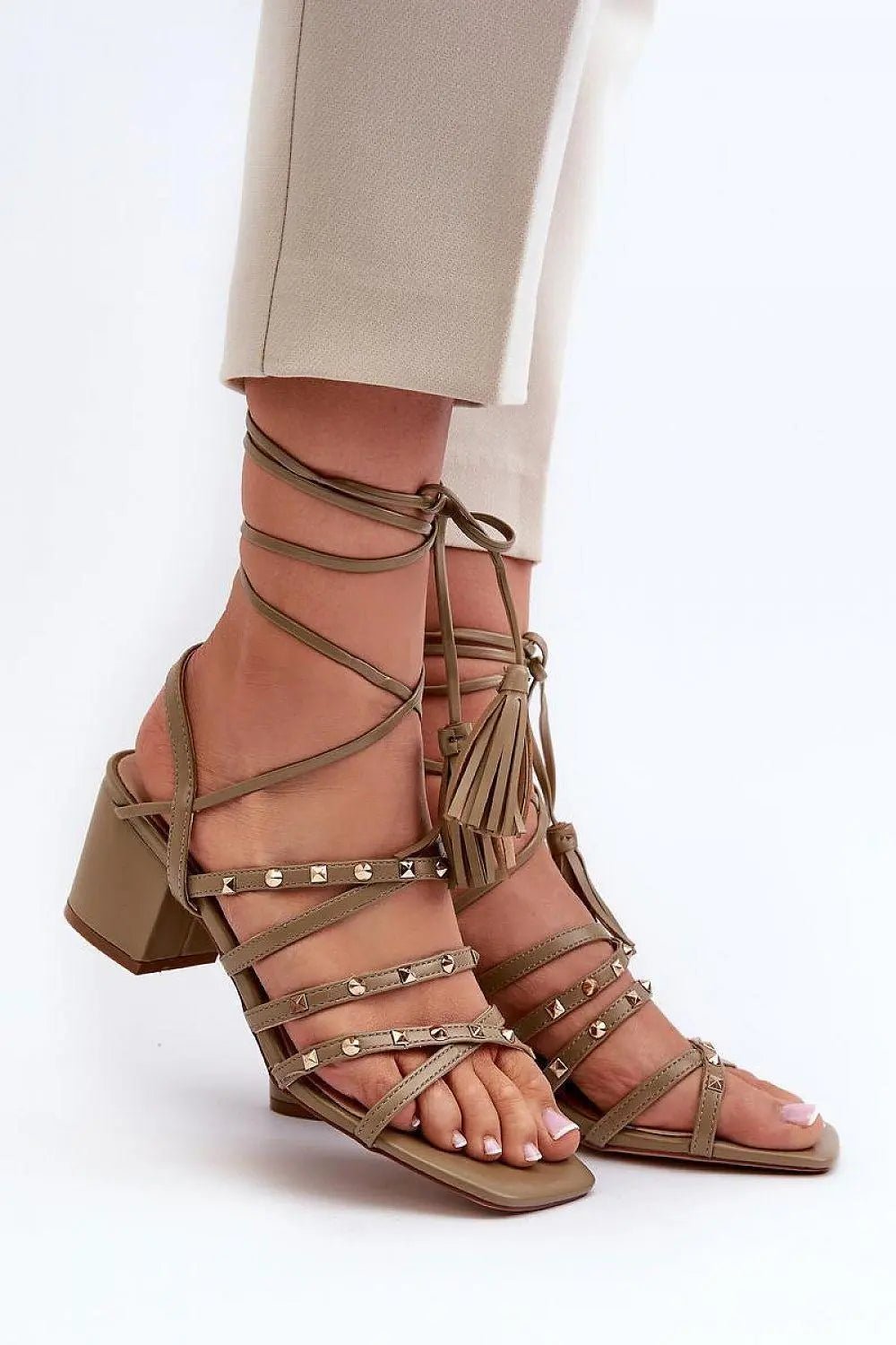 Heel sandals model 197585 Step in style - Honesty Sales
