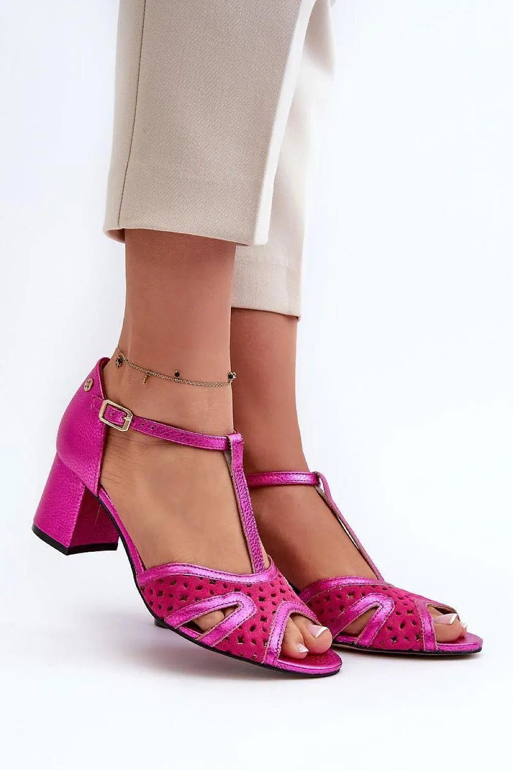 Heel sandals model 197702 Step in style - Honesty Sales