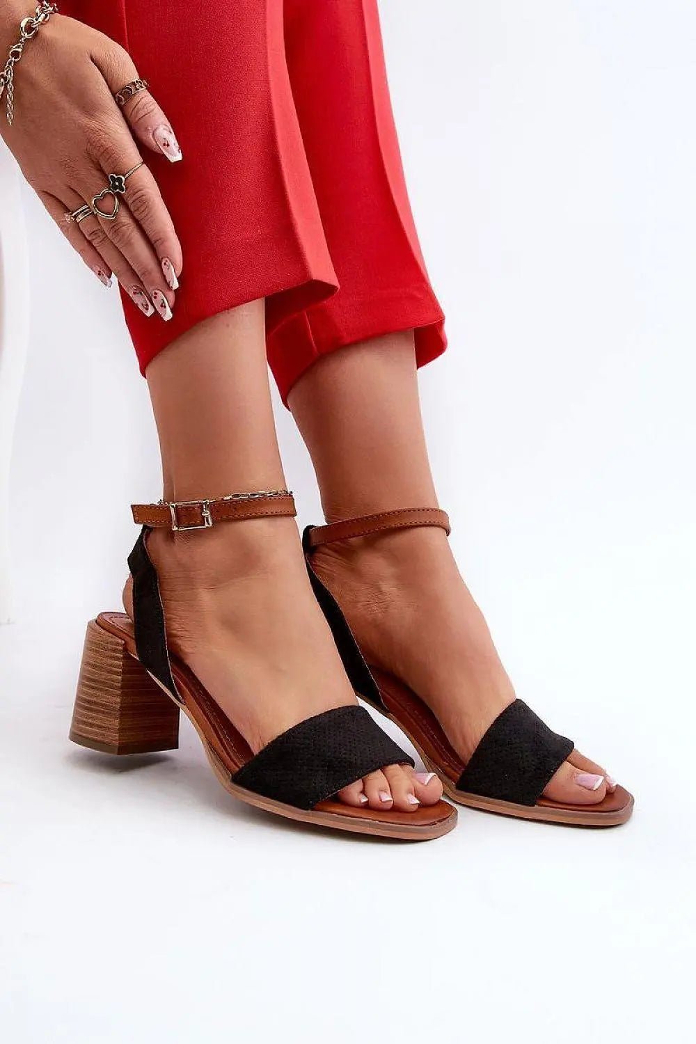 Heel sandals model 197902 Step in style - Honesty Sales