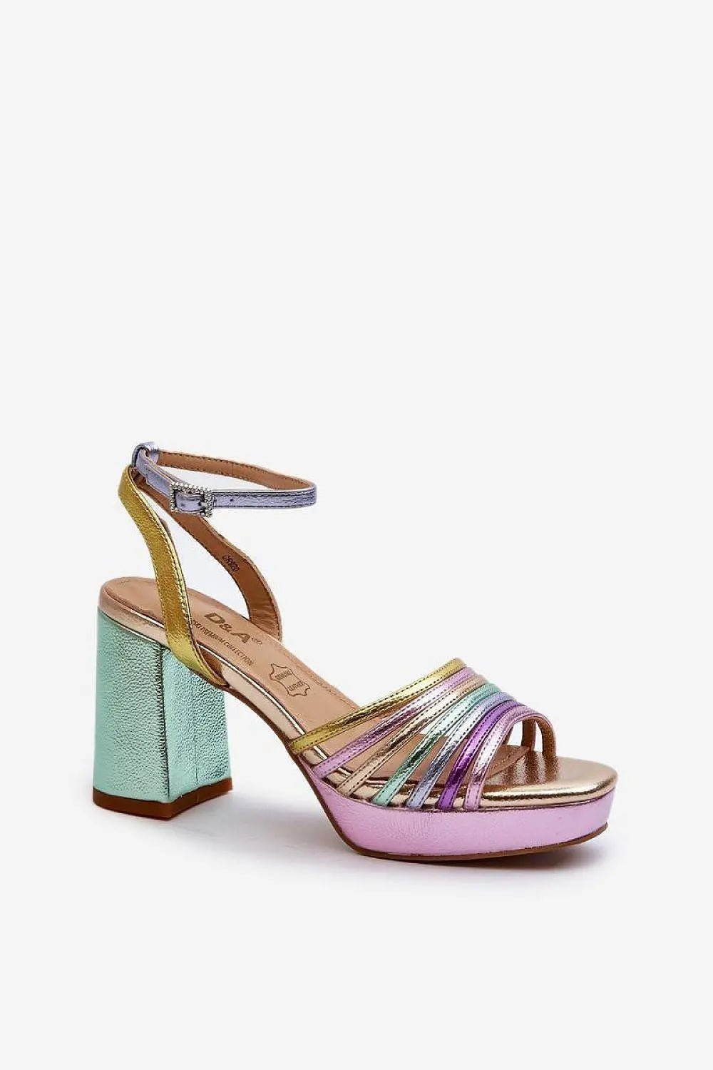Heel sandals model 198139 Step in style - Honesty Sales