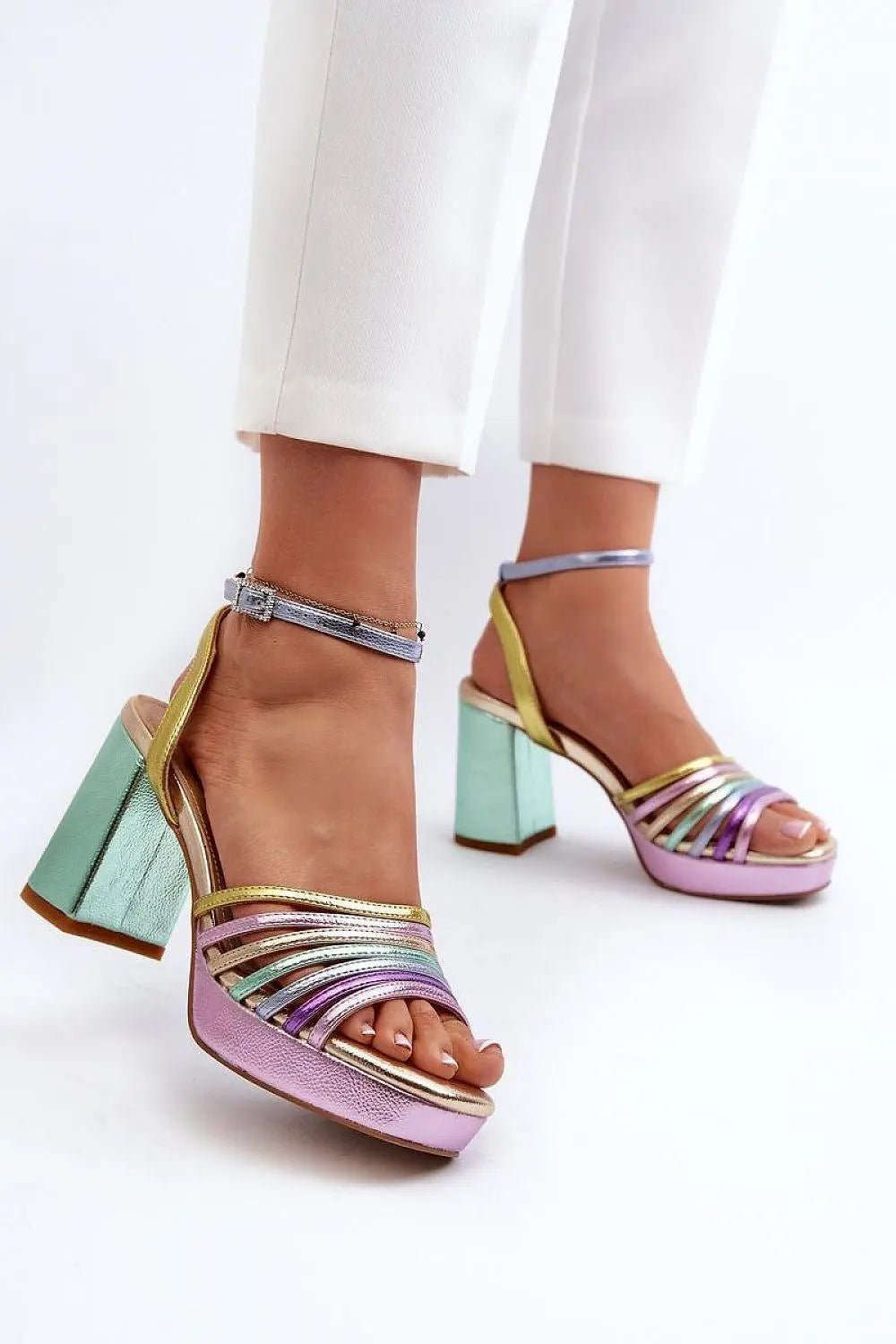 Heel sandals model 198139 Step in style - Honesty Sales