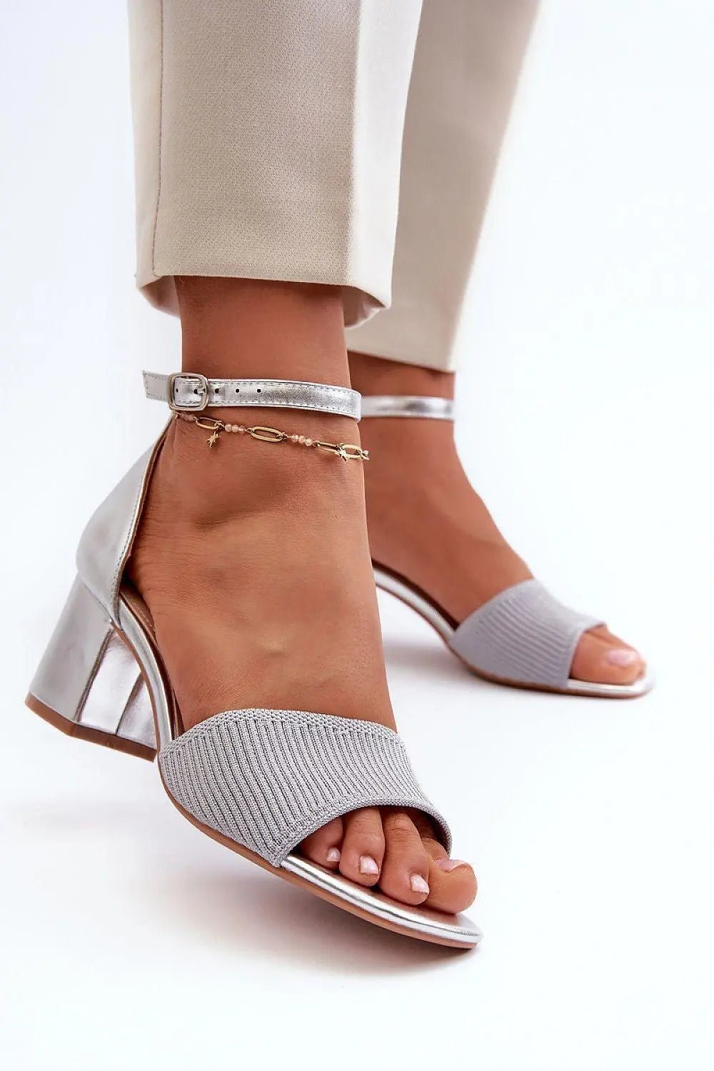 Heel sandals model 198689 Step in style - Honesty Sales