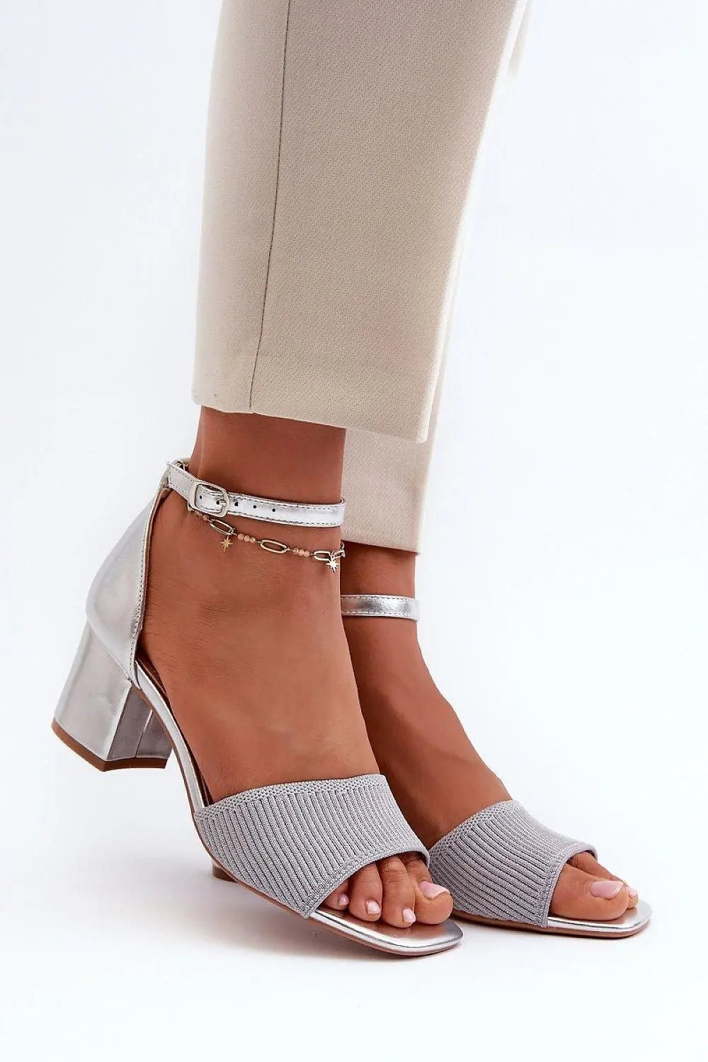 Heel sandals model 198689 Step in style - Honesty Sales