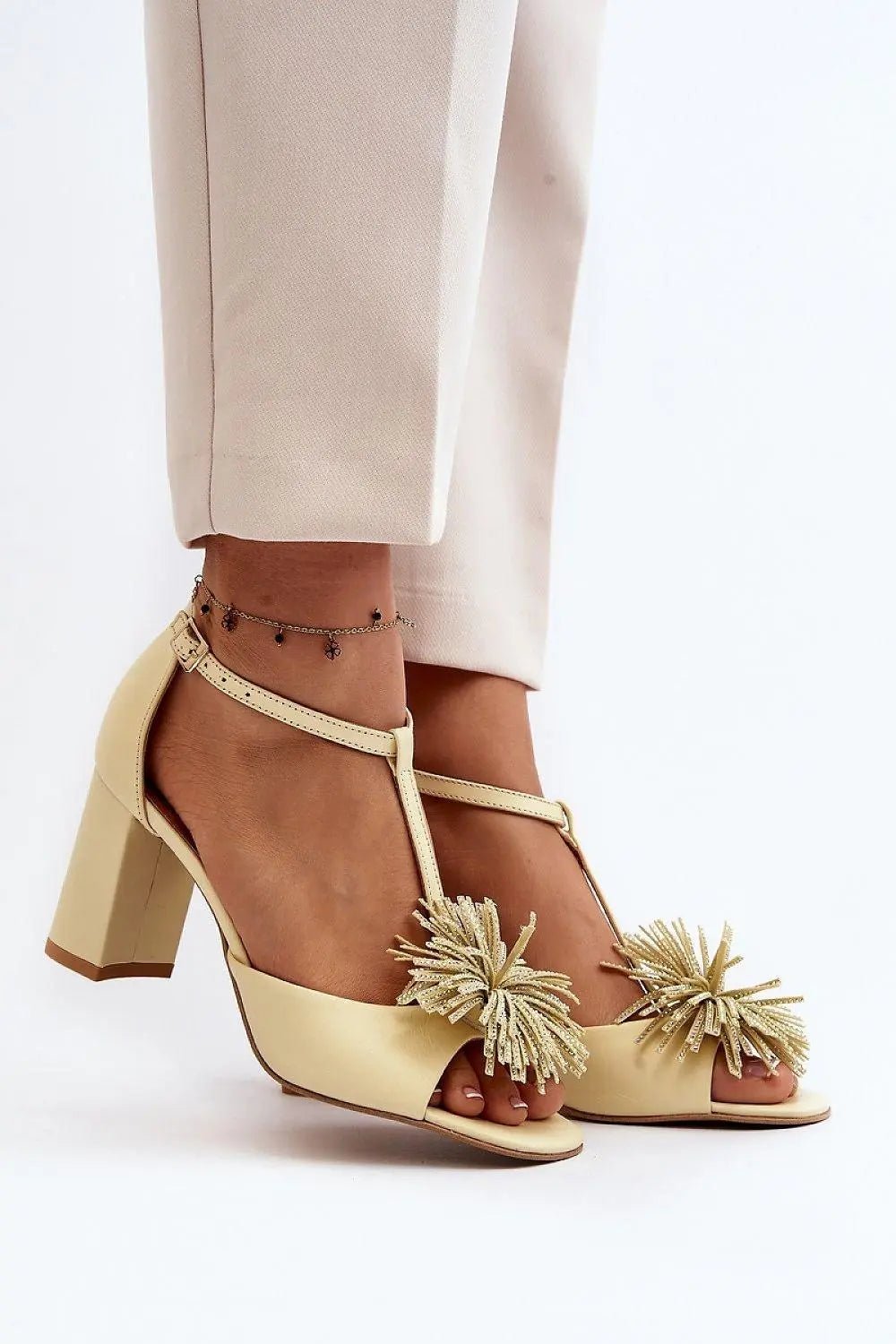 Heel sandals model 198793 Step in style - Honesty Sales