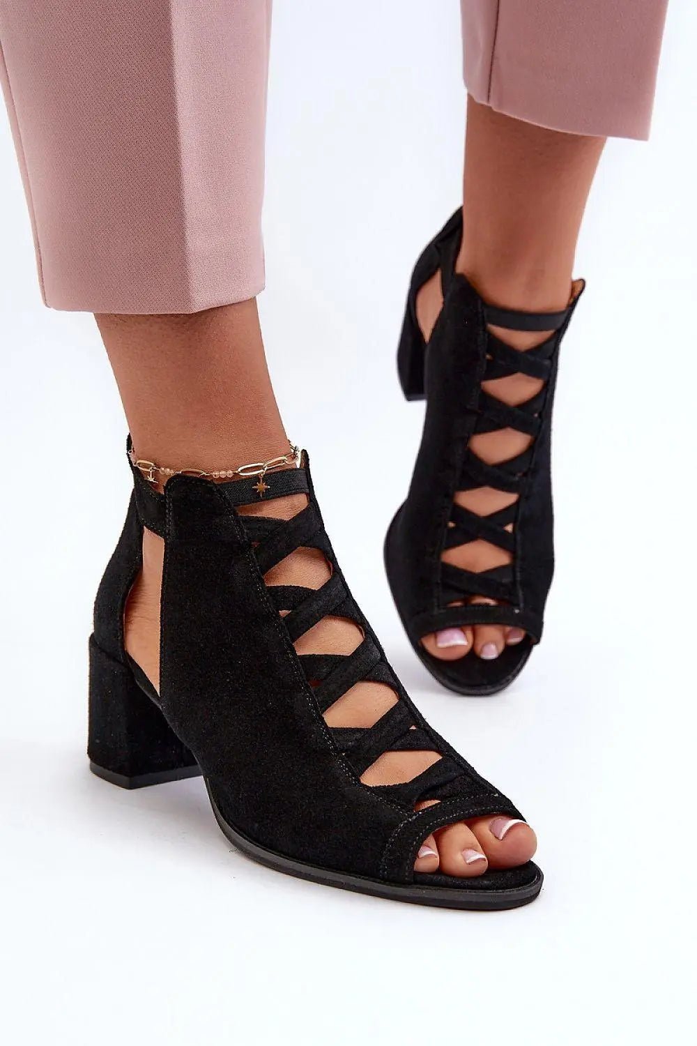 Heel sandals model 198796 Step in style - Honesty Sales