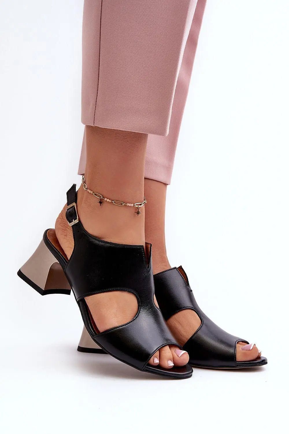 Heel sandals model 198797 Step in style - Honesty Sales