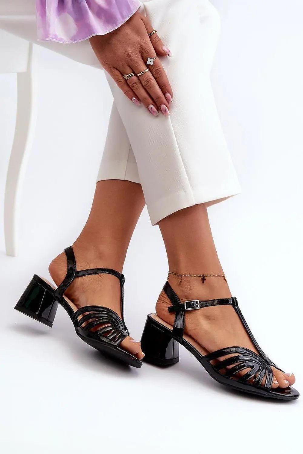 Heel sandals model 198815 Step in style - Honesty Sales