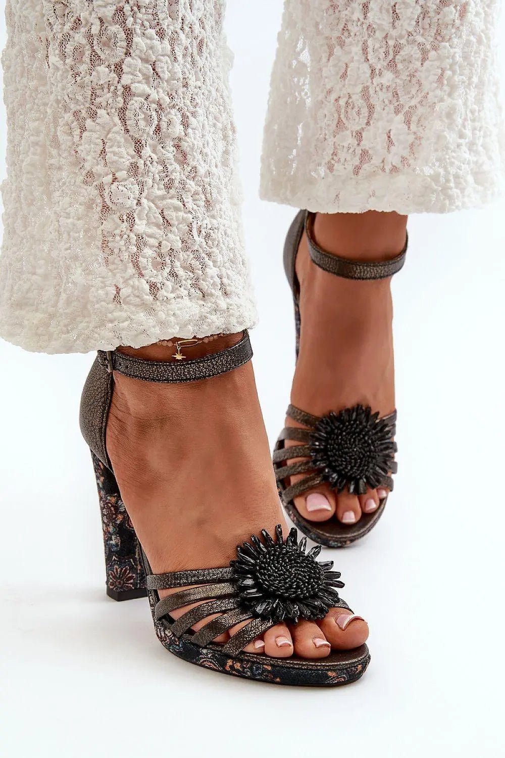 Heel sandals model 198879 Step in style - Honesty Sales