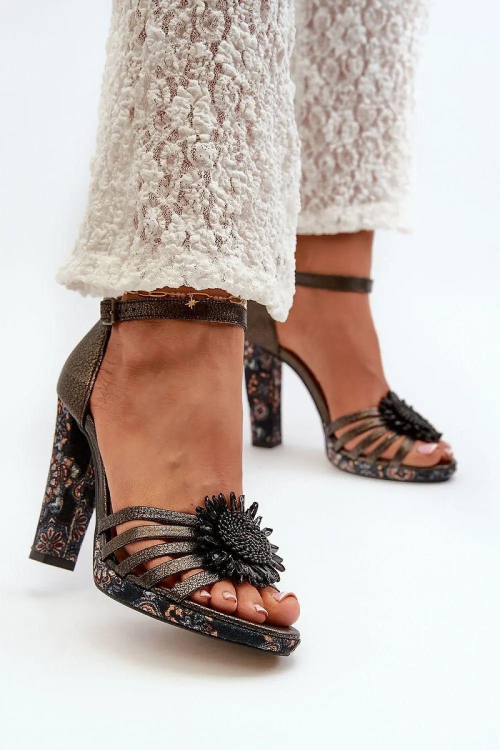 Heel sandals model 198879 Step in style - Honesty Sales