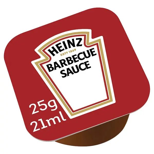 Heinz Barbecue Sauce Dip Pots 100 x 25g - Honesty Sales