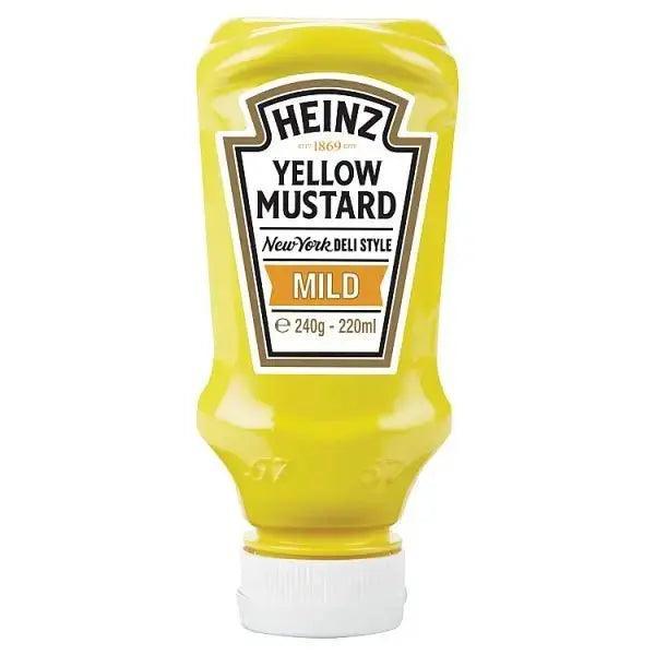 Heinz Mild Yellow Mustard 240g (Case of 8) - Honesty Sales Main image