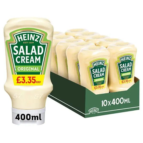 Heinz Salad Cream Original 425g (Case of 10) - Honesty Sales