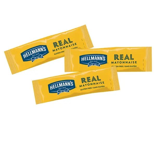 Hellmann's Real Mayonnaise 198 x 10ml Portions - Honesty Sales