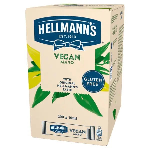 Hellmann's Vegan Mayo 200 x 10ml - Honesty Sales