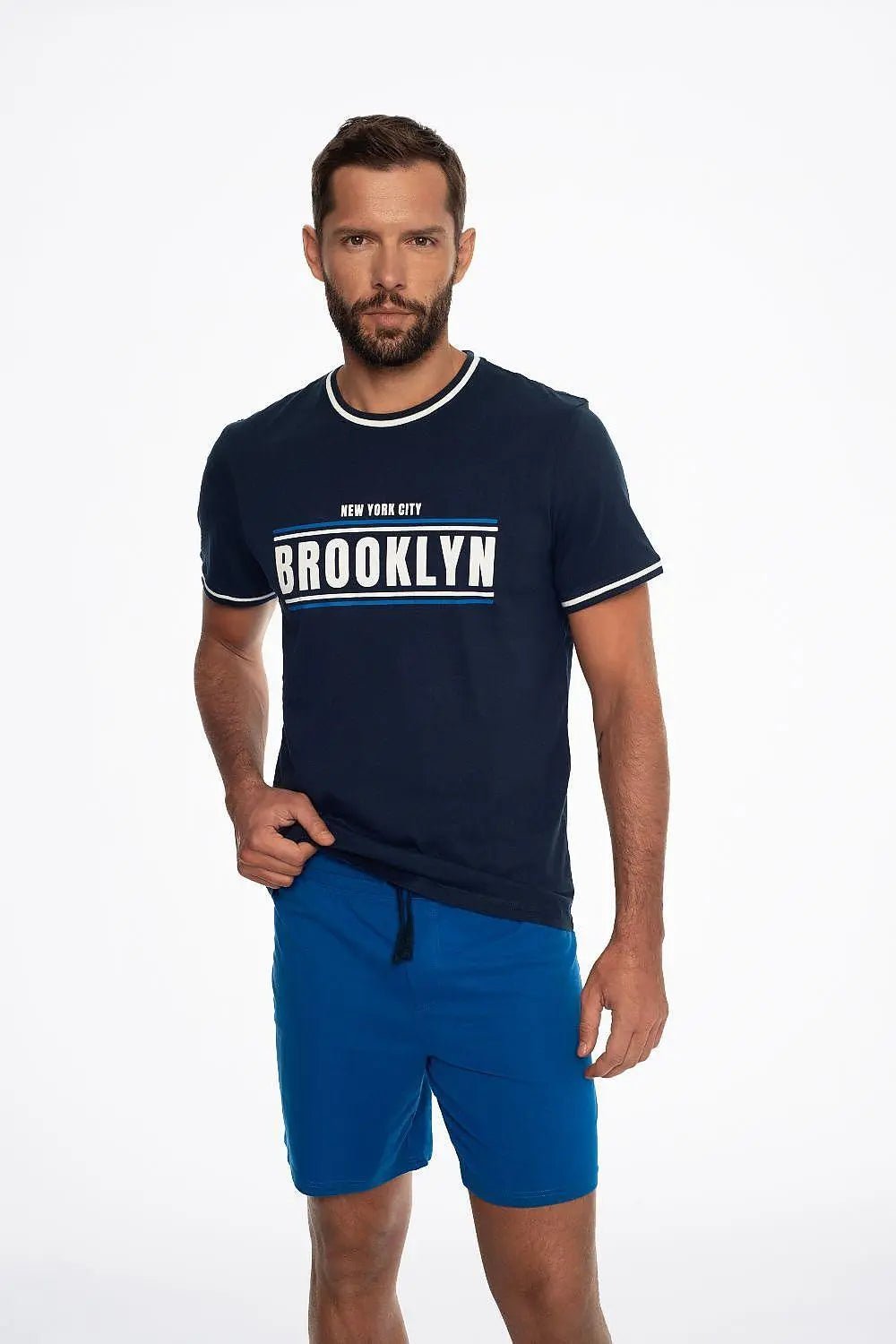 Henderson high quality cotton Short-sleeved shirt Pajamas - Honesty Sales