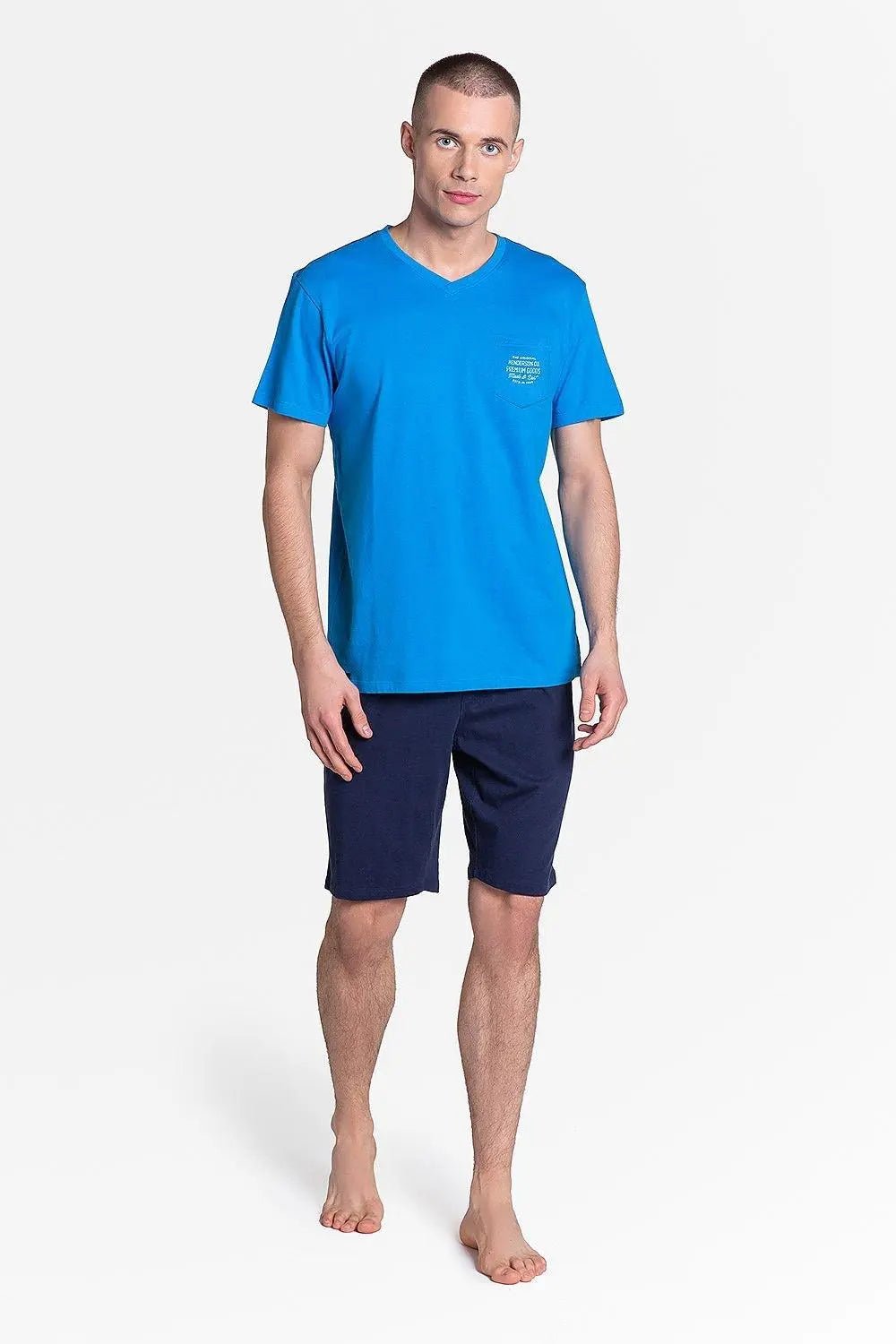 Henderson knee-length trousers men's pajamas - Honesty Sales