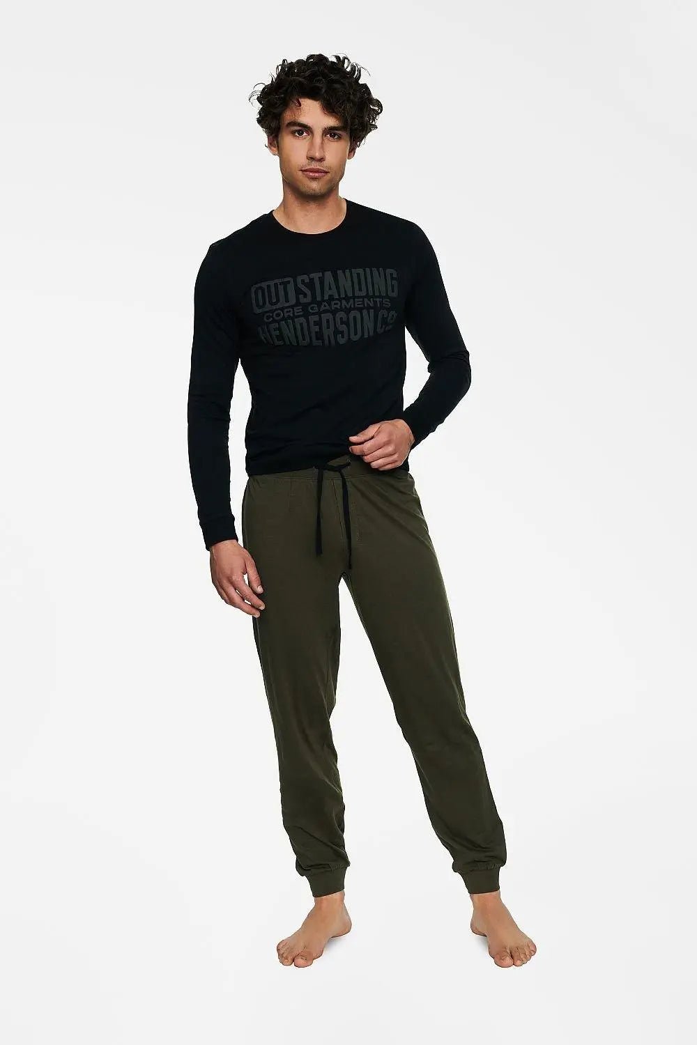 Henderson long-sleeve shirt men's pajamas - Honesty Sales