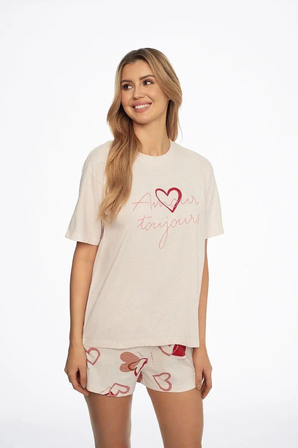 Henderson t-shirt and comfortable shorts womens pajamas - Honesty Sales