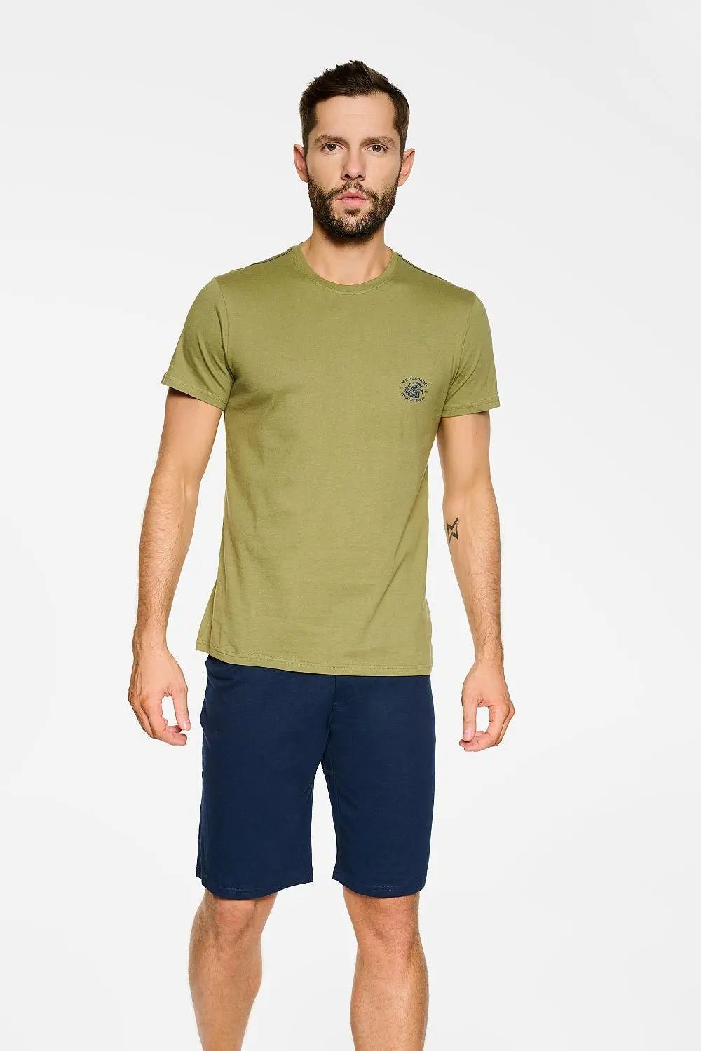 Henderson t-shirt and shorts men's pajamas - Honesty Sales