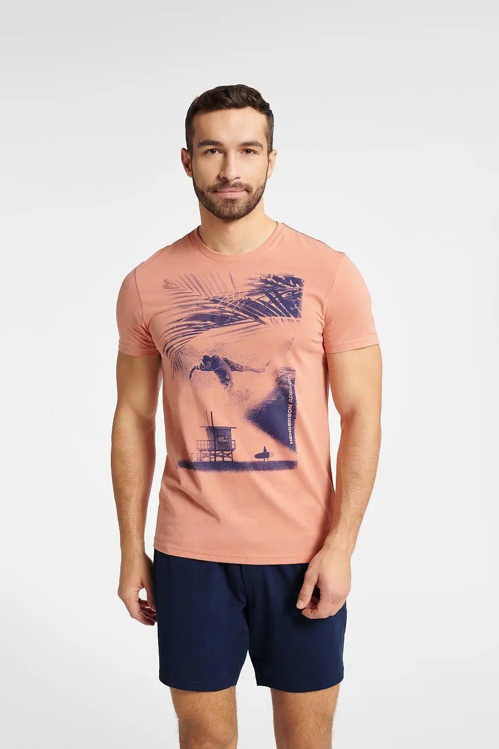 Henderson t- shirt men's pajamas - Honesty Sales