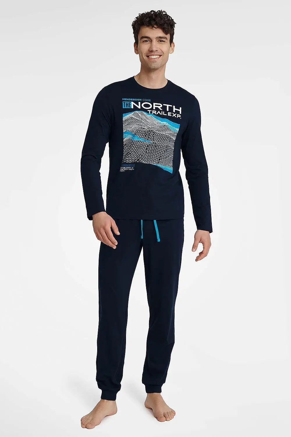 Henderson T-shirt pants Men's pajamas - Honesty Sales