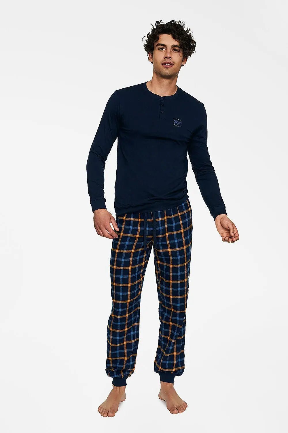 Henderson two-piece men's pajamas - Honesty Sales