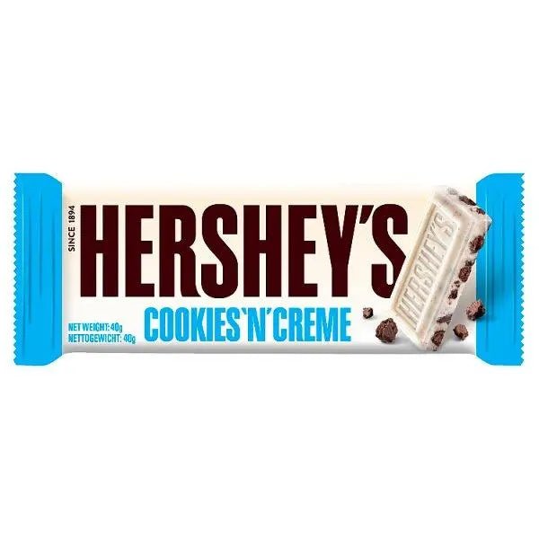 Hershey's Cookies 'N' Creme 40g (Case of 24) - Honesty Sales