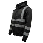 Hi Vis HV008 Hooded Zipper - Honesty Sales