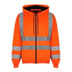 Hi Vis HV008 Hooded Zipper - Honesty Sales