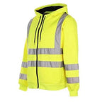 Hi Vis HV008 Hooded Zipper - Honesty Sales