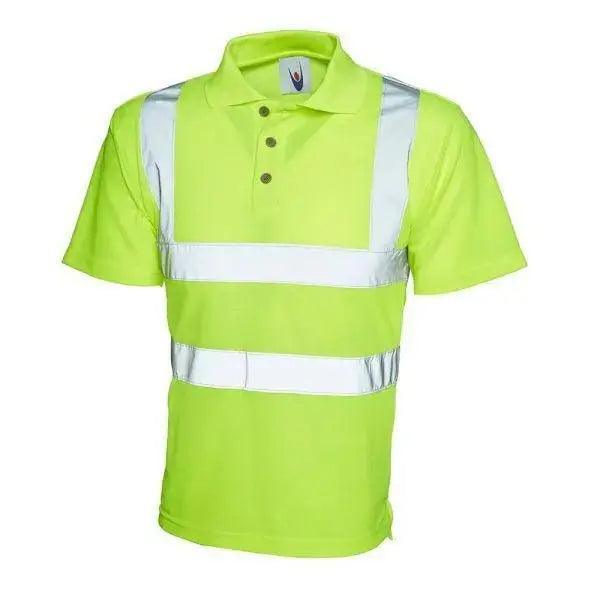 Hi Viz Polo Shirt Yellow For a smarter alternative - Honesty Sales