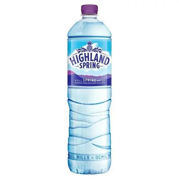 Highland Spring Still Spring Water 1.5 Litre (Case of 12) - Honesty Sales