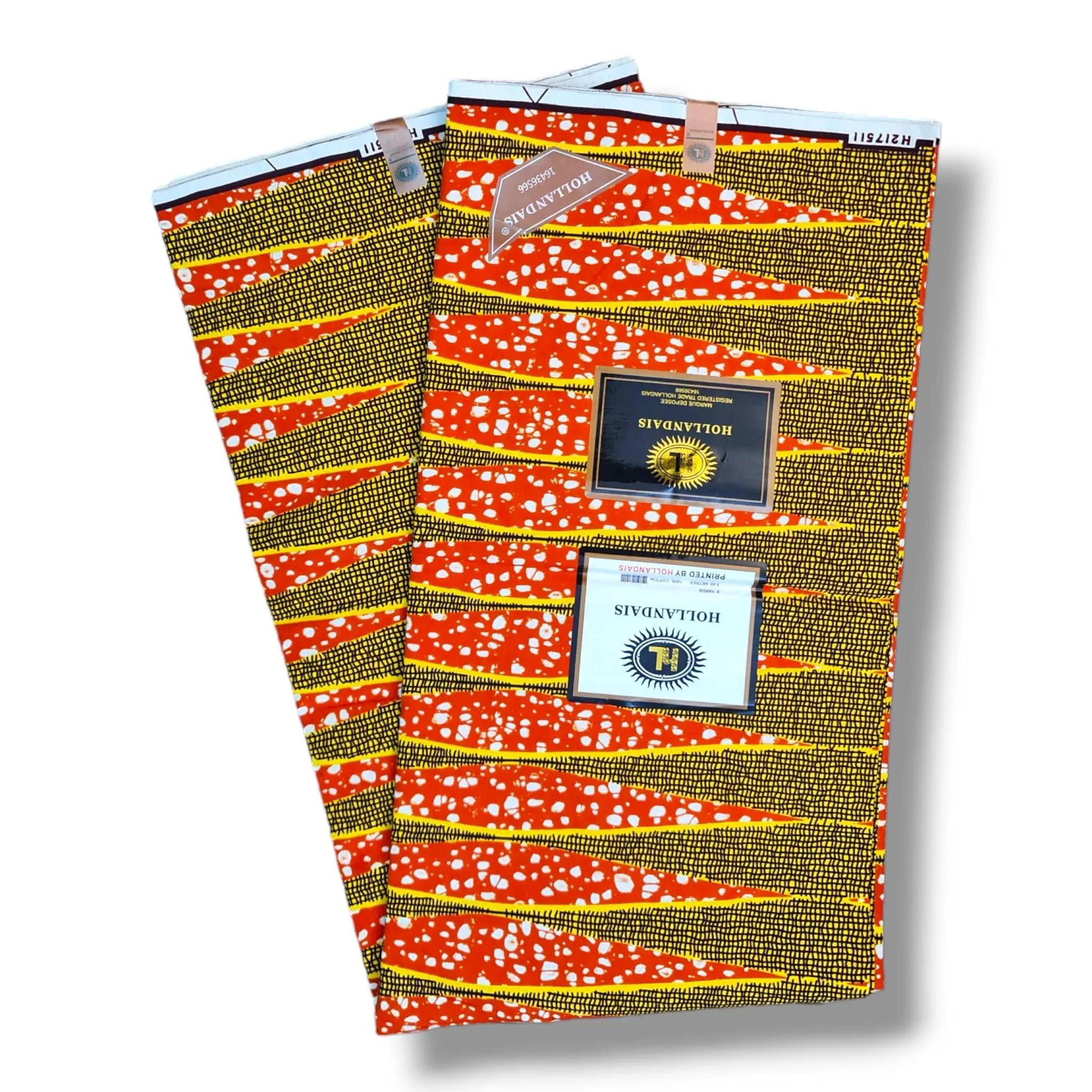 Hollandais 100% Cotton fabric 6yrds - Honesty Sales