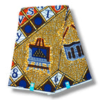 Hollandais 100% Cotton fabric 6yrds - Honesty Sales