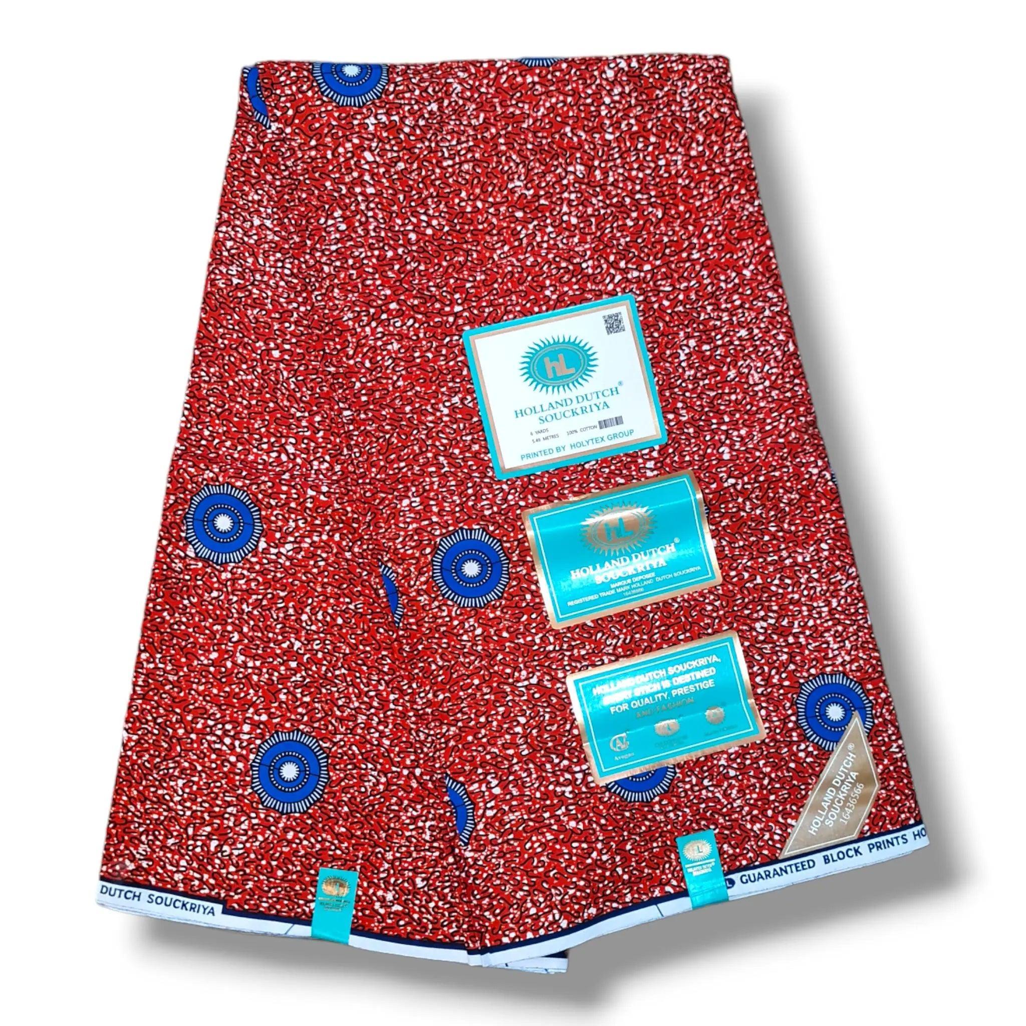 Hollandais 100% Cotton fabric 6yrds - Honesty Sales