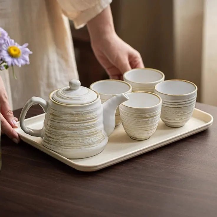 Home Teapot Water Utensils Ceramic Cups - Honesty Sales