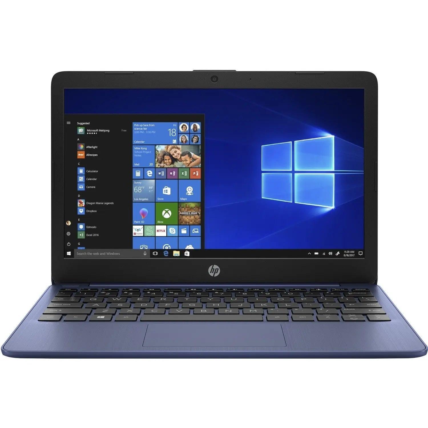 HP Laptops Stream 11-ak0029na: Celeron N4020, 4GB RAM, 64GB eMMC, 11.6" HD - 647T4EA HP