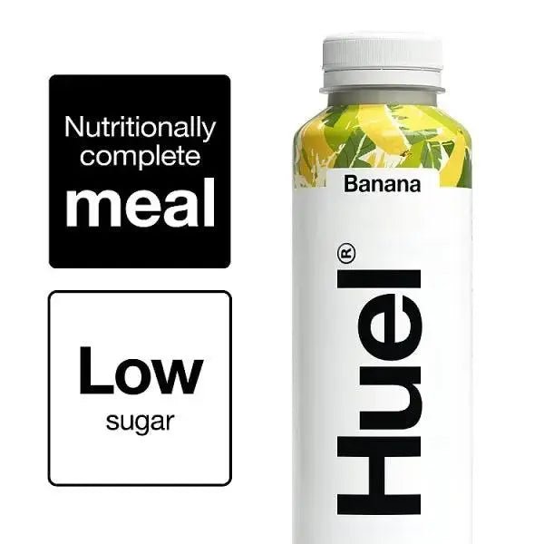 Huel Banana Flavour Ready - to - Drink Complete Meal 500ml (Case of 8) - Honesty Sales