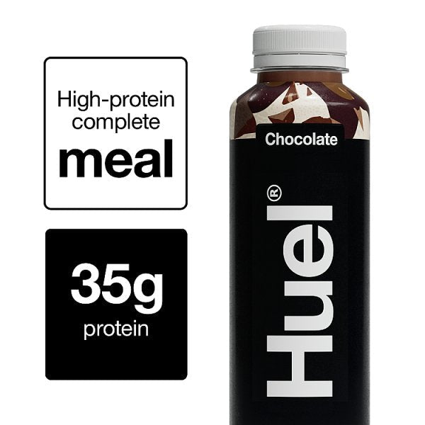 Huel Black Edition Chocolate 500ml (8 x 500ml) - Honesty Sales