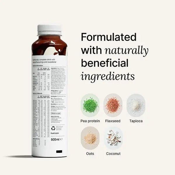 Huel Chocolate Flavour Ready - To - Drink Complete Meal 500ml (Case of 8) - Honesty Sales
